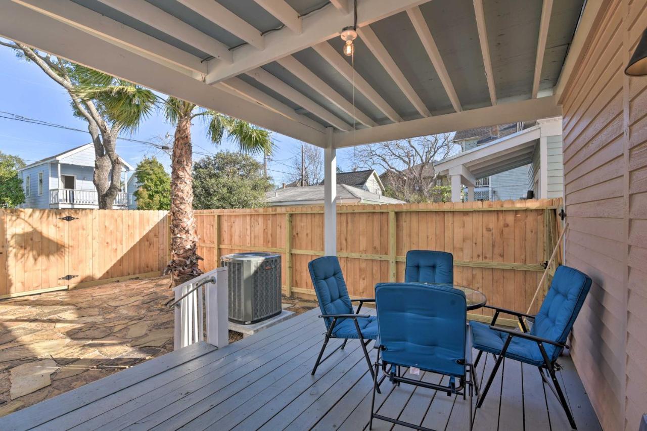 Bright Galveston Cottage Close To Beach And Strand Exterior foto