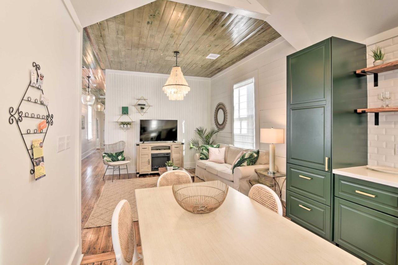 Bright Galveston Cottage Close To Beach And Strand Exterior foto