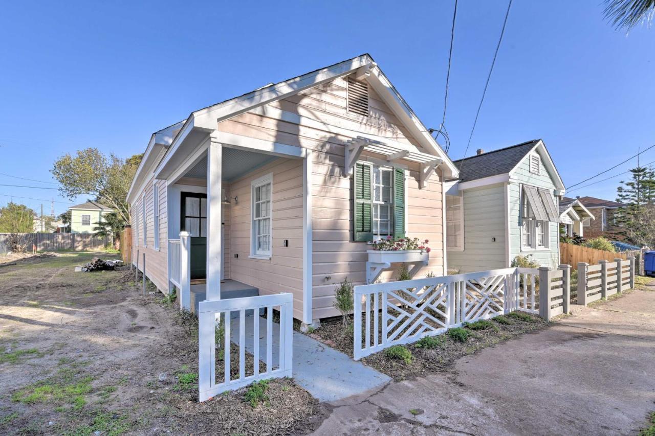 Bright Galveston Cottage Close To Beach And Strand Exterior foto